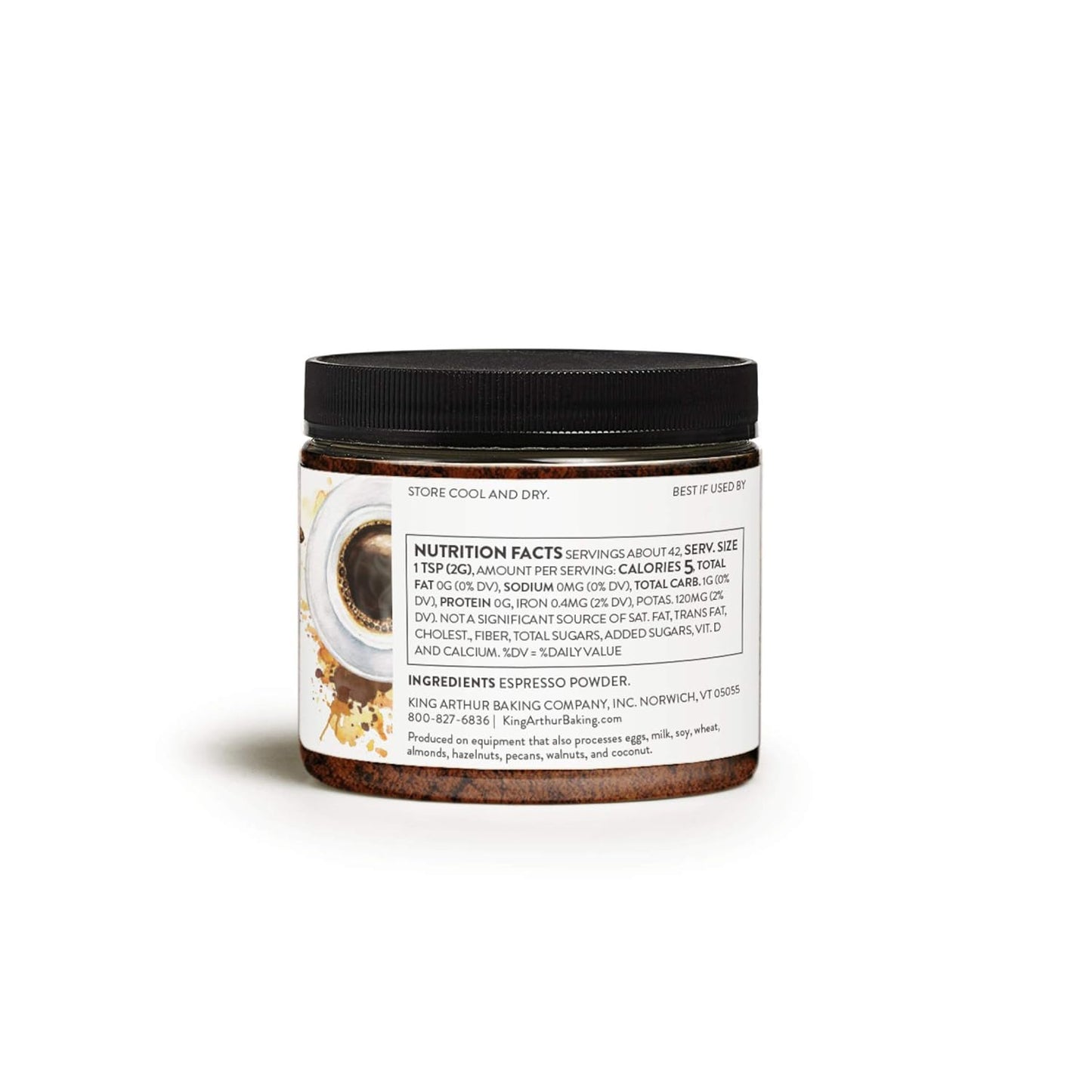 Mouka Espresso Powder, 3 oz