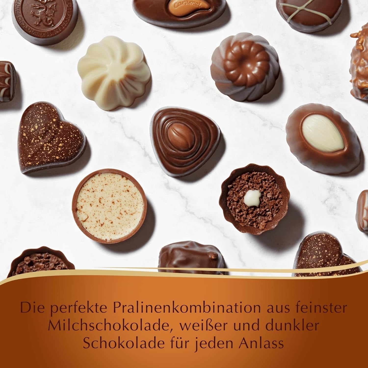 Lindt, Pralinková krabička s 12 perníkovými specialitami s mandlemi, lískovými oříšky a pistáciemi, 125 gramů Naty Shop