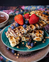 RUF Waffel-Mix, Großpackung, Grundmischung Zur Herstellung Von Waffeln Im Waffeleisen, Für Großküchen, Kantinen, Hotels Und Restaurants, 1 X 2500G Směs na pečení a vaření Naty Shop
