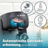 Bosch Tassimo finesse espresso na kapsle TAS162E, 70 nápojů, intenzivnější káva stisknutím tlačítka, automatické vypínání, udržitelné, perfektní dávkování, 1400 W, černá/černá