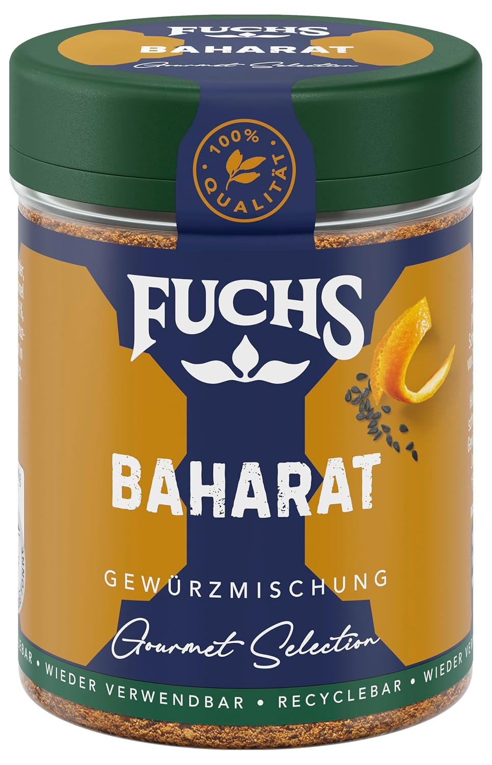 Fuchs Spices Gourmet Selection Blízký východ/Afrika - Kuskus a bulgurová směs koření Plnitelná směs koření na dochucování jídel Bulgur Vegan 55g
