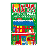 Belgický čokoládový adventní kalendář Tony's Chocolonely Fairtrade – 24 dní, 10 lahodných odrůd