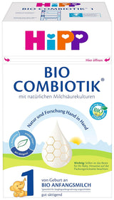 Mléčná receptura s bio mlékem Hipp PRE BIO Combiotik, balení 4 ks (4 x 600 g) Naty Shop