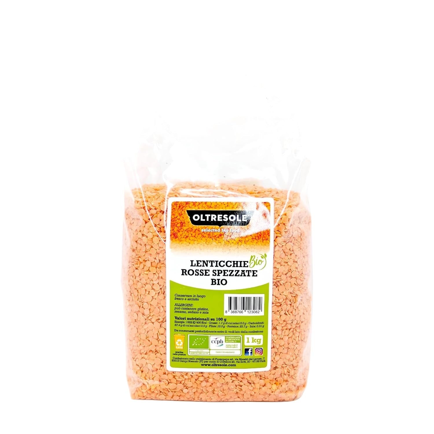 BIO lámaná červená čočka 5 kg BIO luštěniny a loupané luštěniny Bez nutnosti namáčení Zdroj bílkovin a vlákniny Economy Pack