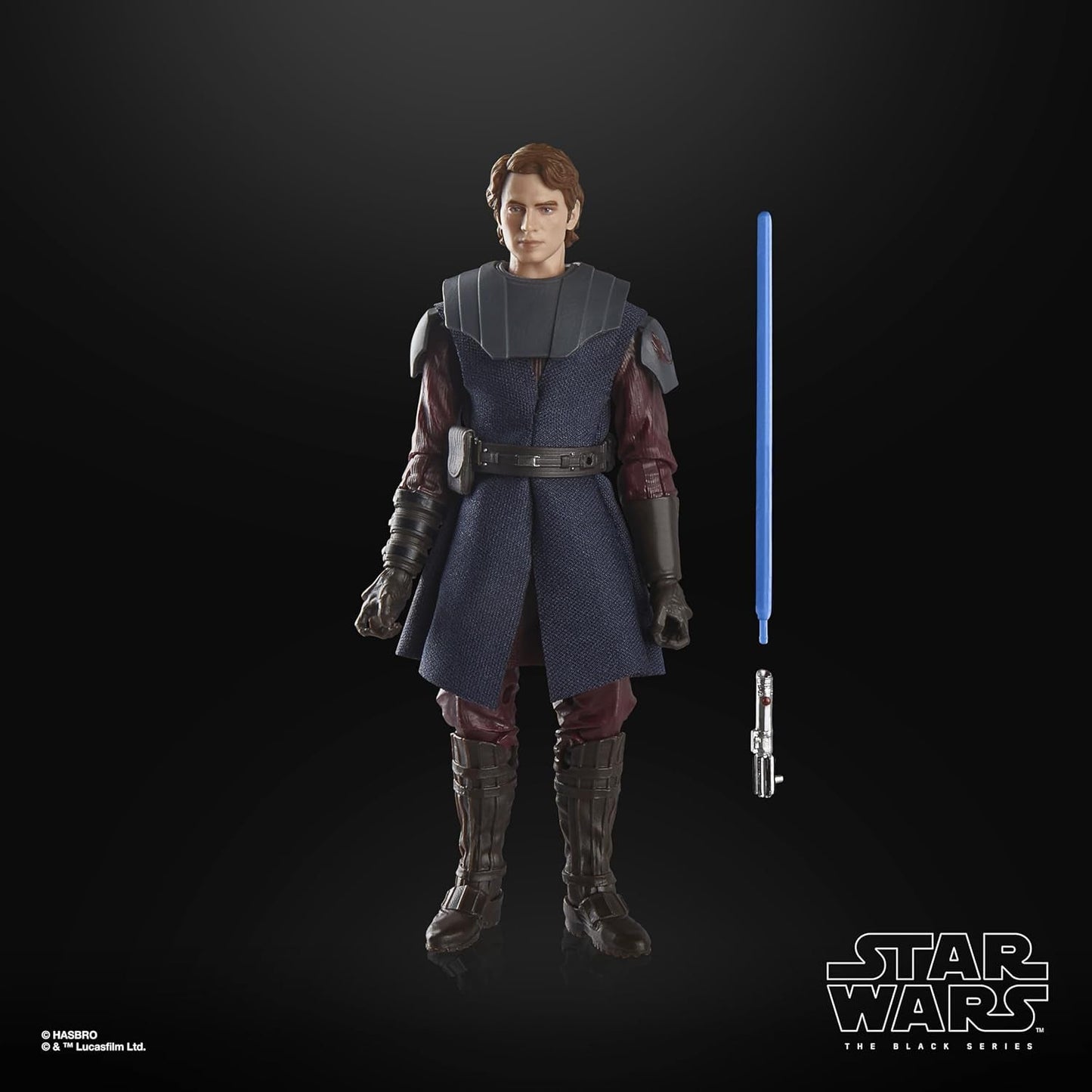 Star Wars Černá série Anakin Skywalker, Star Wars: Ahsoka prémiová sběratelská akční figurka (15 cm) Akční figurky Naty Shop