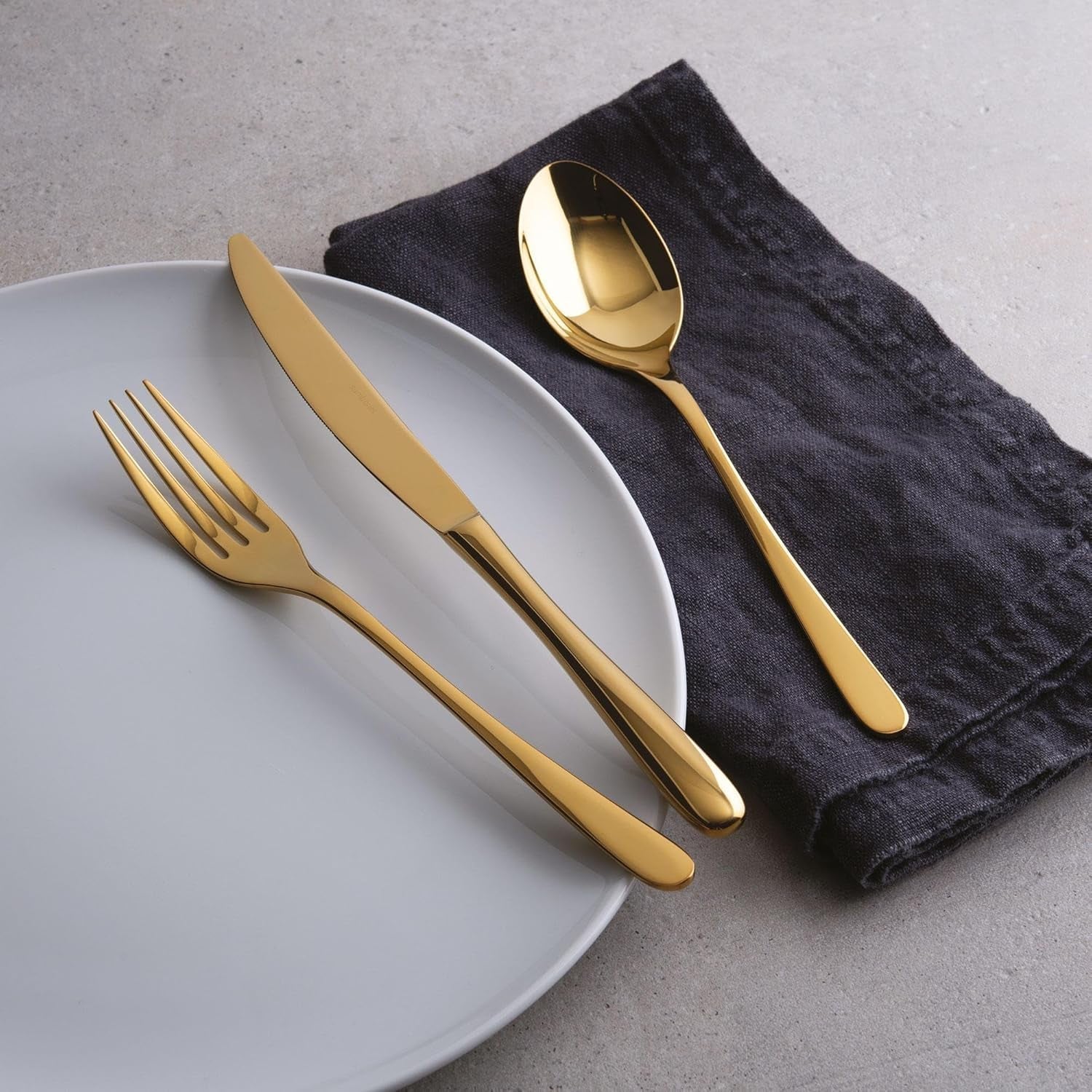 Sambonet 52553G81 - Sada příborů Taste Golden 24 kusů Kitchen Naty Shop