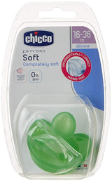 Chicco "Physio Soft" dudlík, 12 měsíců+, silikon, 1 kus, různé barvy