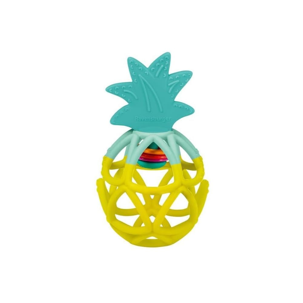 Ravensburger Play + 34013 Sensory míč, ananas, hračka pro děti od 6 měsíců, francouzská verze Baby Toys Naty Shop