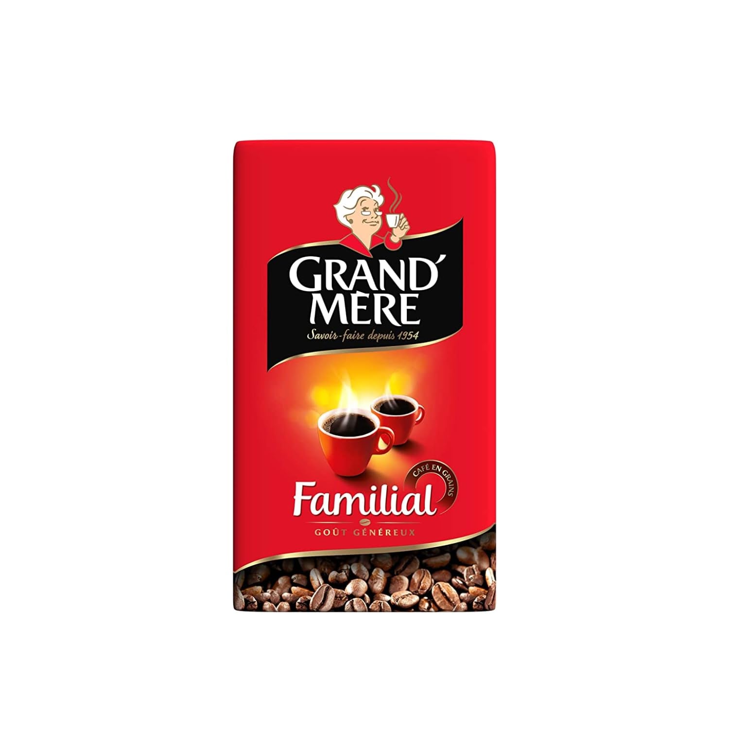 Rodinná zrnková káva GRAND'MÈRE - 1 kg