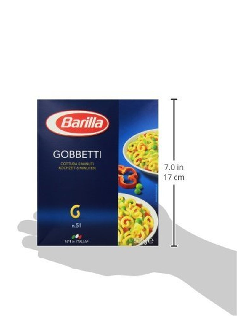 Pasta Barilla Classic Gobbetti no. 51 z tvrdé pšenice, vždy al dente (1 x 500 g)