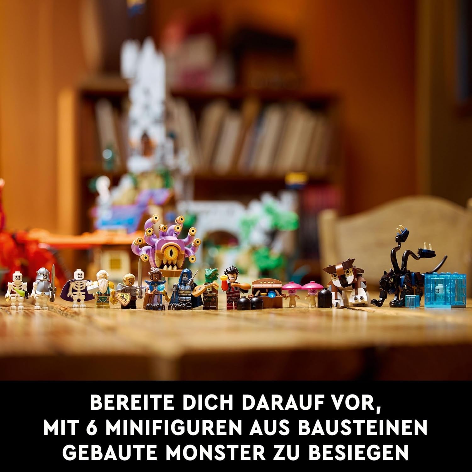 LEGO Ideas Dungeons & Dragons: Sága o Červeném drakovi, Stavebnice pro dospělé, Dungeons and Dragons Nápady na dárky pro fanoušky, Fantasy stavebnice, Kreativní činnost 21348 Stavebnice Besuche den LEGO-Store