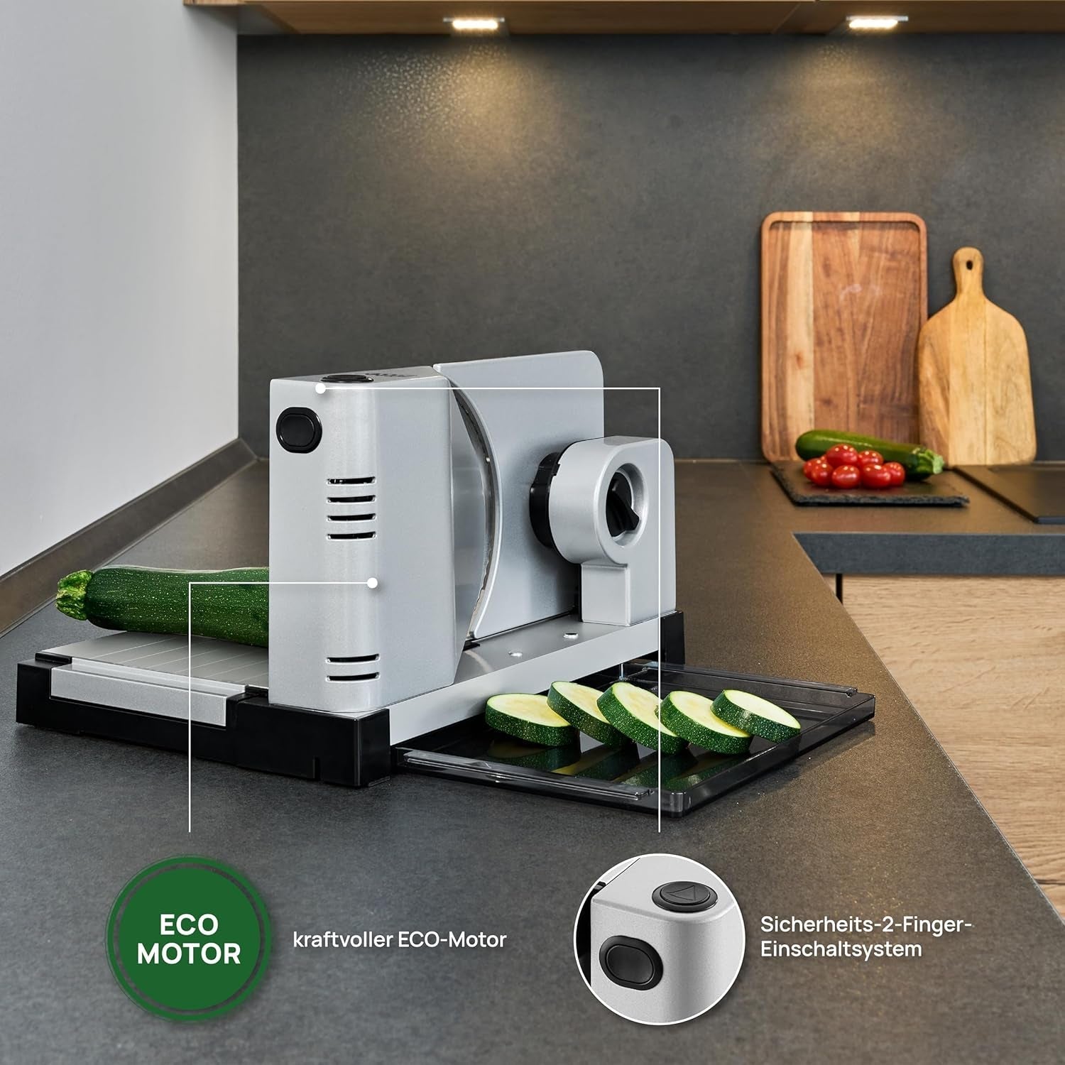 Ritter Icaro 7, multifunkční elektrický kráječ Rasnite a Slicers Naty Shop