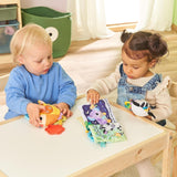 VTech Baby - Dárková sada Baby's Animal Friends - Sada hraček s látkovou knihou, Zpívajícím ptáčkem a Zebrou chrastítkem - Pro 0-24 měsíců Hračky pro miminka Naty Shop