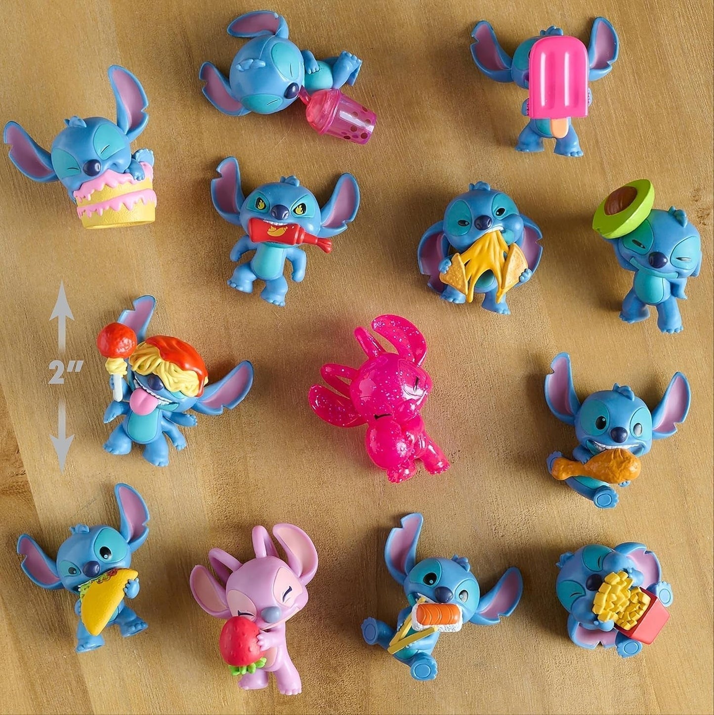 Sběratelské minifigurky Disney Stitch, balíček s překvapením, 5 cm velké sběratelské figurky, styly se mohou lišit, hračky pro děti 3+ akční figurky Naty Shop