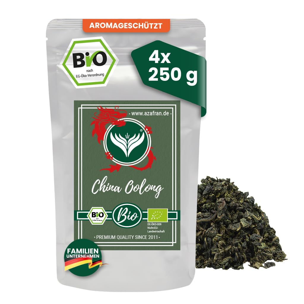 Čaj oolong BIO Azafran China Floral Ti Kuan Yin 250 g