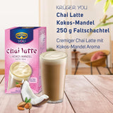 KRÜGER Chai Latte Exotic India typ kokos-mandle (1 x 0,25 kg)
