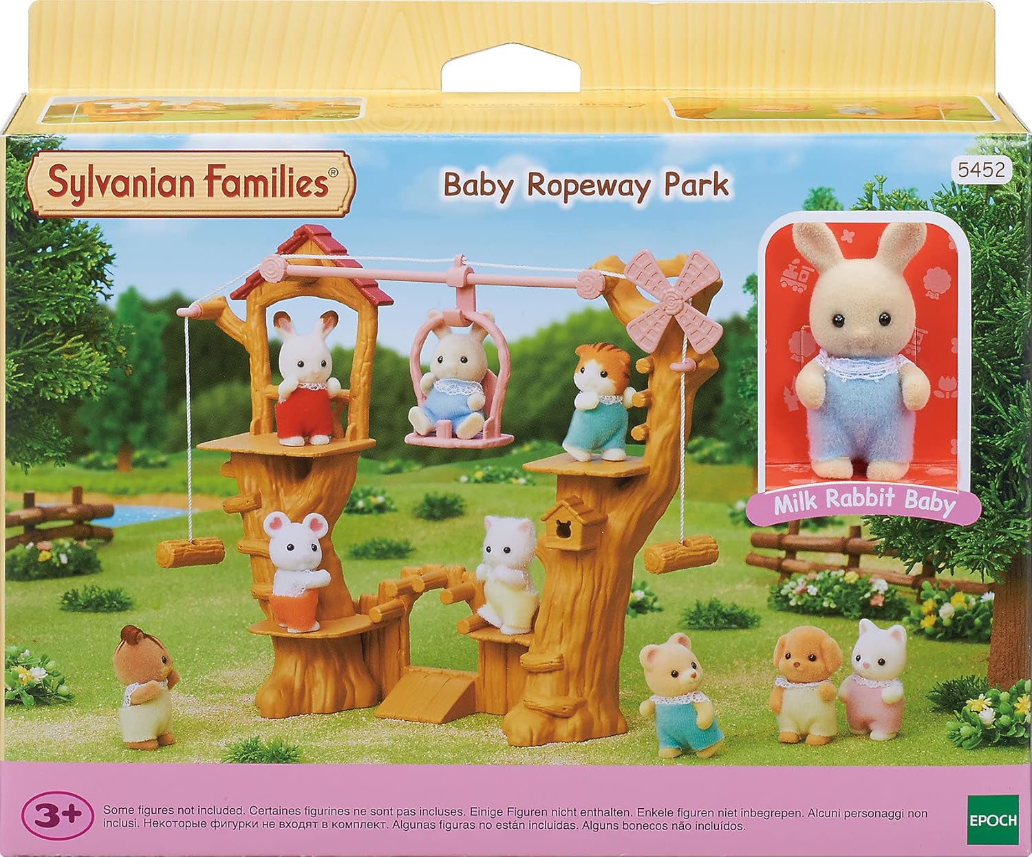 Dětská lanovka Sylvanian Families 5452 - Hrací sada domeček pro panenky
