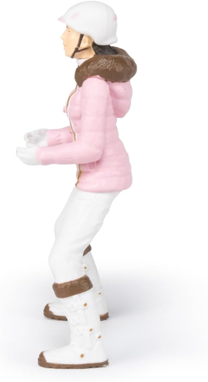 PAPO - Figurka koně - Rider Fashion Winter, vášeň pro ježdění, hračka pro děti od 3 let. Akční figurky Naty Shop