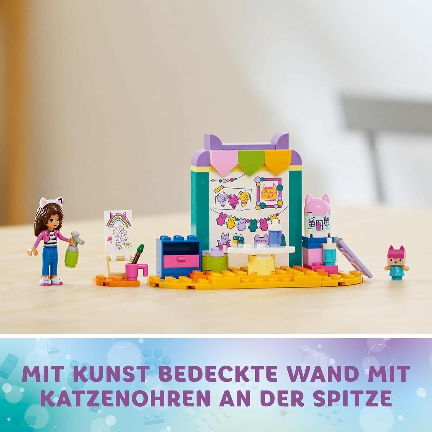 LEGO 4+ Gabby's Domeček pro panenky Zábavné řemeslo s dětskou krabičkou, sada na hraní rolí, sada výtvarných umění a řemesel pro dívky a chlapce ve věku 4 let, model domu hraček 10795 Stavebnice Beuche den LEGO-Store