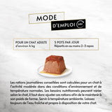 Doporučení, lososový mušelín, s omáčkou, porce krmiva pro dospělé kočky, 4 x 57 g