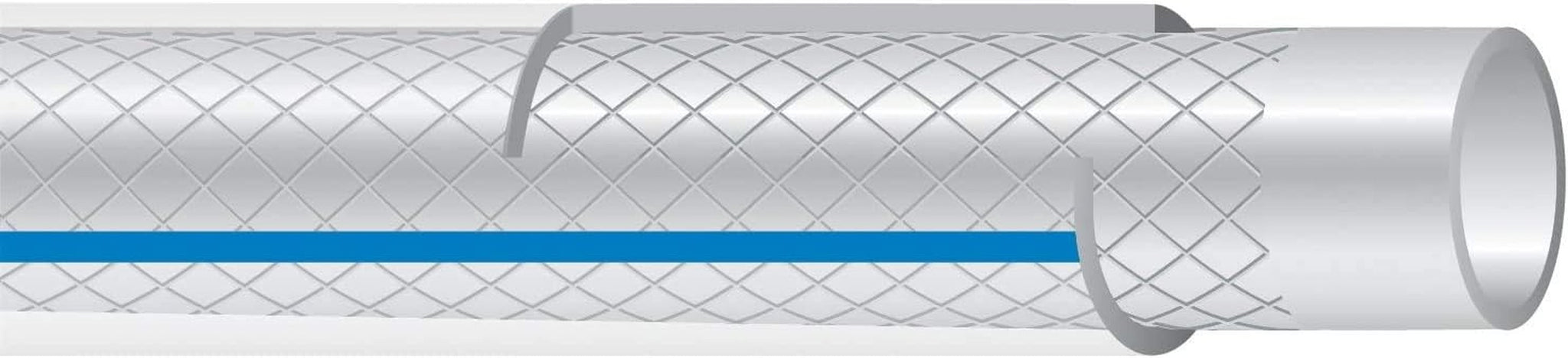 51525 – Zahradní hadice, 15 x 25 m, bílá