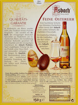 Asbach Čokoládová vejce s krustou 150g Balení 2 ks (2 x 150g)