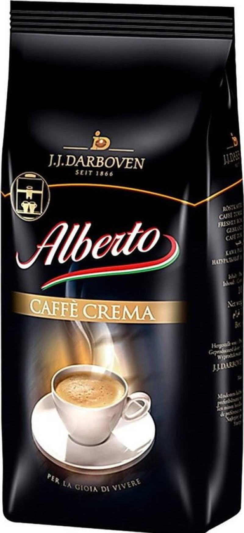Café Crèma 100% Arabica zrnková káva 4x1 kg