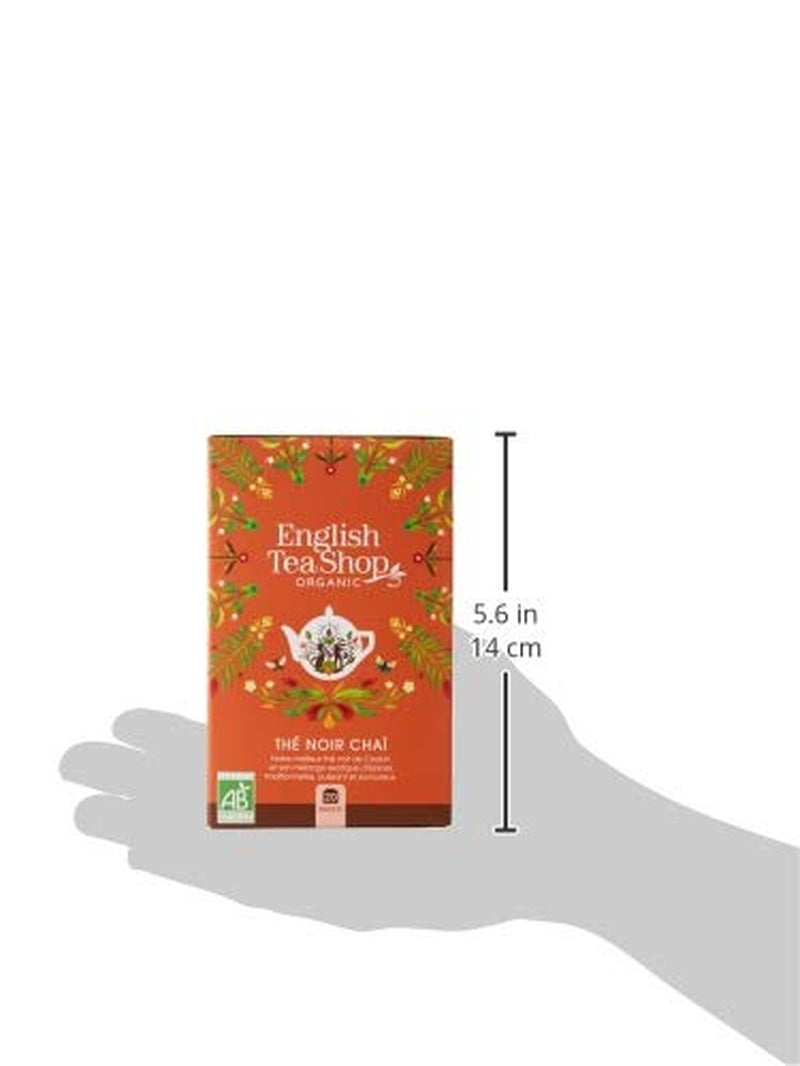 ETS - Chai Black Tea, Naturland BIO, 20 čajových sáčků (balení po 2)