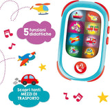 Liscianigiochi 95032 Carotina Baby Smartphone LED, Nelze použít, S Jucarii Bebe Naty Shop