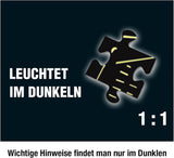 Tři??? - Crime Puzzle - The Villa of the Puzzles By KOSMOS 697976, 300 dílků, Svítí ve tmě, S UV lampou, Čtení, Puzzle, Řešení hlavolamů, Detektivní puzzle Od 10 let Puzzle Naty Shop