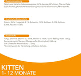 IAMS Delights Kitten Nassfutter - Multipack Katzenfutter mit Hunn in Sauce, vysoce kvalitní Futter für Junior Kätzchen von 1-12 Monate, 12 x 85 g