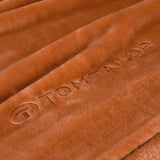TOM TAILOR Wellsoft deka, 150X200 cm, 100% Polyester/ Wellsoft, vyšívané logo, WELLSOFT BLANKET Orange (Warm Coral) Deky a přikrývky Naty Shop