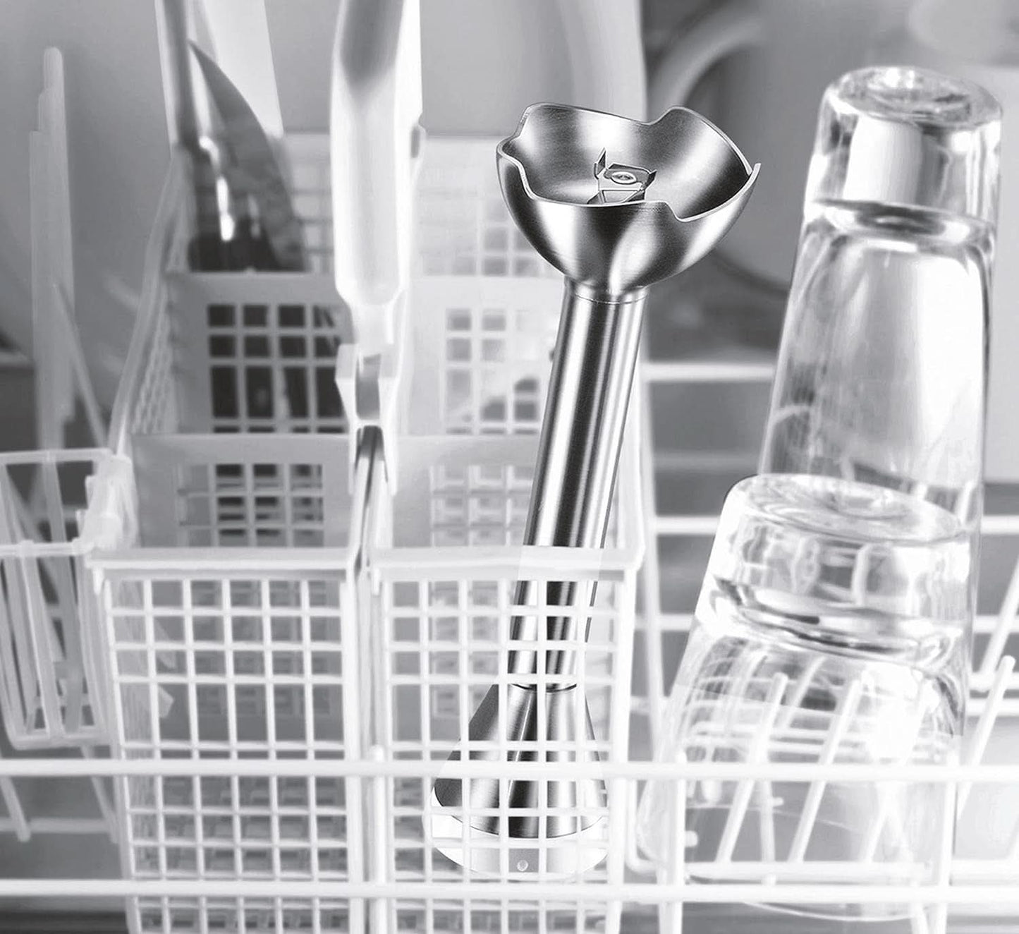 Haushaltsgeräte MSM6B500 Stojanová baterie, 350 W, Silber/Weiß Kitchen Naty Shop