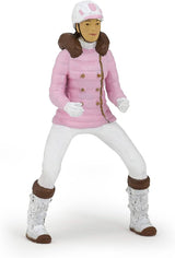 PAPO - Figurka koně - Rider Fashion Winter, vášeň pro ježdění, hračka pro děti od 3 let. Akční figurky Naty Shop Výchozí název