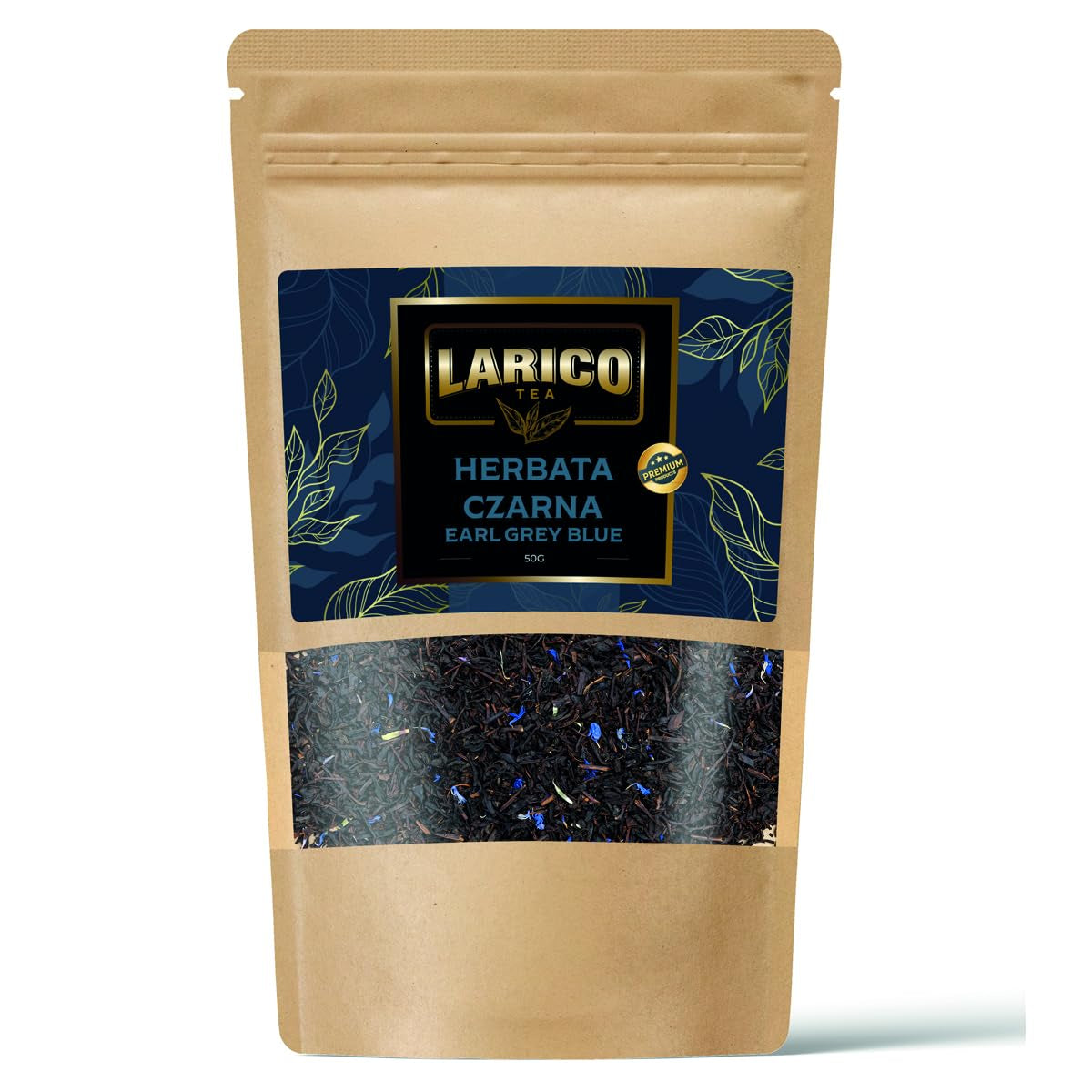 Larico Tea Přírodní ovocný čaj Früchtchen Mix Lesní jahody Euphorie 50 g/Sypaný čaj nejvyšší kvality/Přírodní sypaný čaj