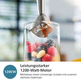 Stabmixér Philips řady 5000 - 1200W Leistung. Technologie Promix. Vedl Geschwindigkeitsanzeiger. Stufenlose Geschwindigkeitseinstellung. Kompaktní design. Leicht Zu Reinigen. Schwarz (HR2681/00) Kitchen Naty Shop