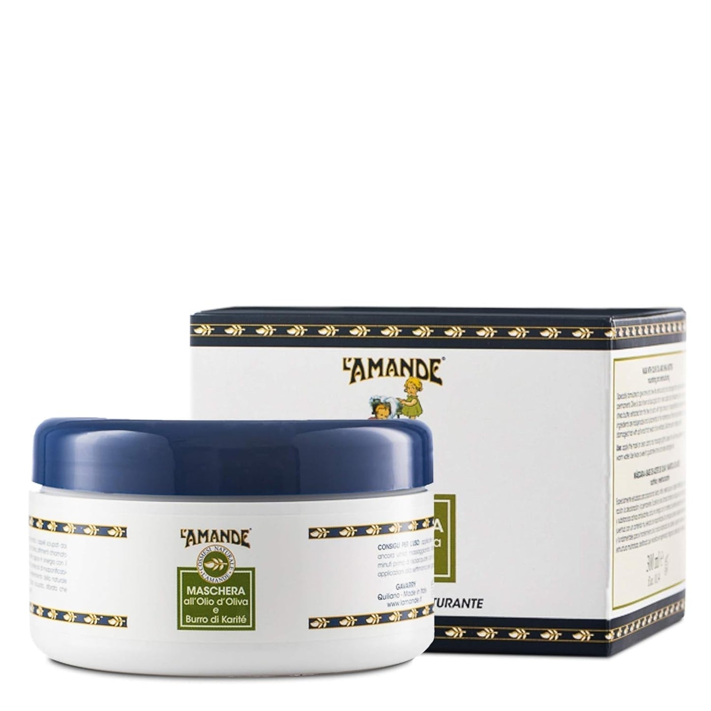 Oliva Oil Face Mask - 300 ml Naty Shop Hair Mask Výchozí název