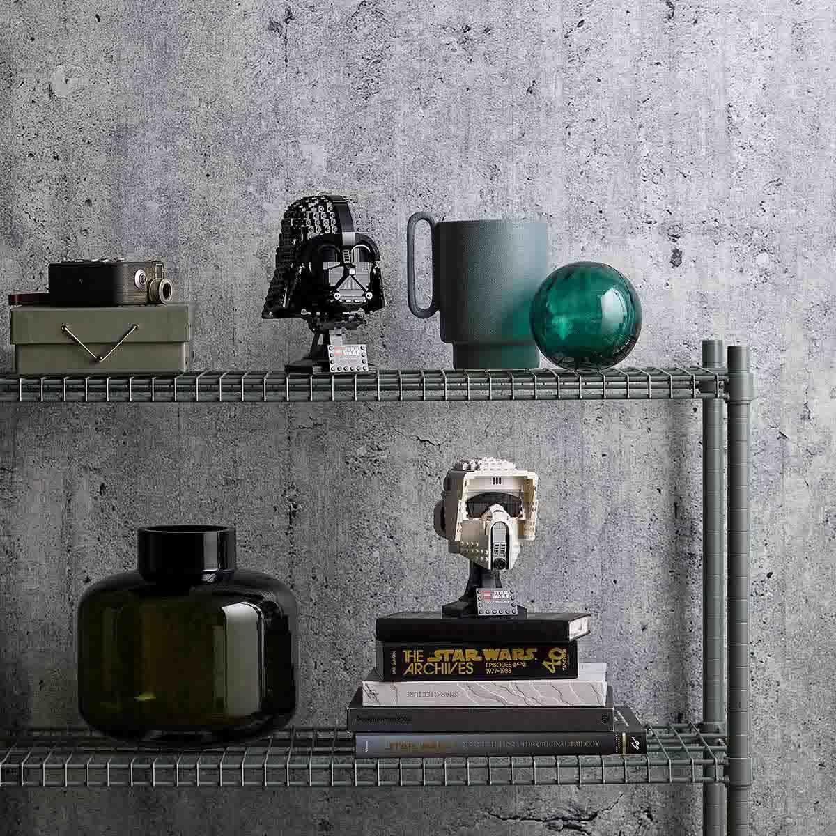 LEGO Star Wars Stavebnice Darth Vader Helma pro dospělé, Nápad na dárek pro muže, ženy, on nebo ji, Sbírka modelu ke sestavení a vystavení 75304 Stavebnice Besuche den LEGO-Store