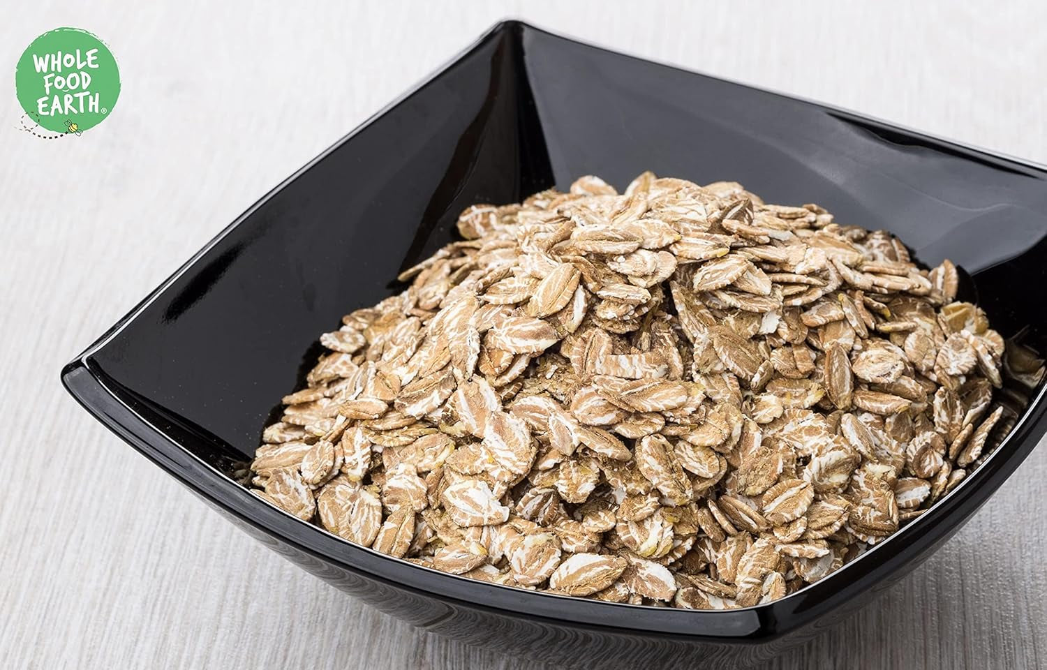 Wholefood Earth žitné vločky - bez GMO - veganské - bez mléčných výrobků - bez přidaného cukru, 1 kg