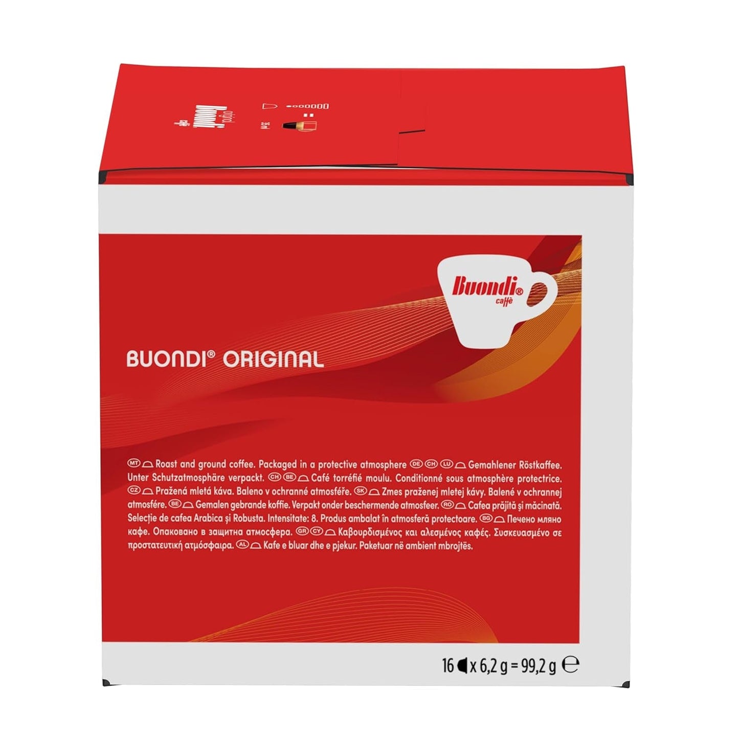 NESCAFÉ DOLCE GUSTO Espresso Buondi Kaffeekapseln 3er Pack (3 x 16 kapslí)