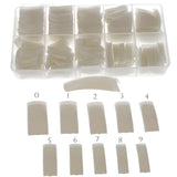 Sun Garden Nails Tipbox 500 tipů vč. 3 tipy Lepidlo Tipy Tipy na nehty Lepidlo - Modeláž nehtů