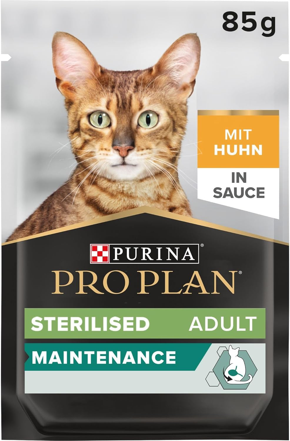 Pro Plan vlhké sterilizované krmivo pro dospělé kočky s kuřaty, balení 26 ks (26 x 85 g)