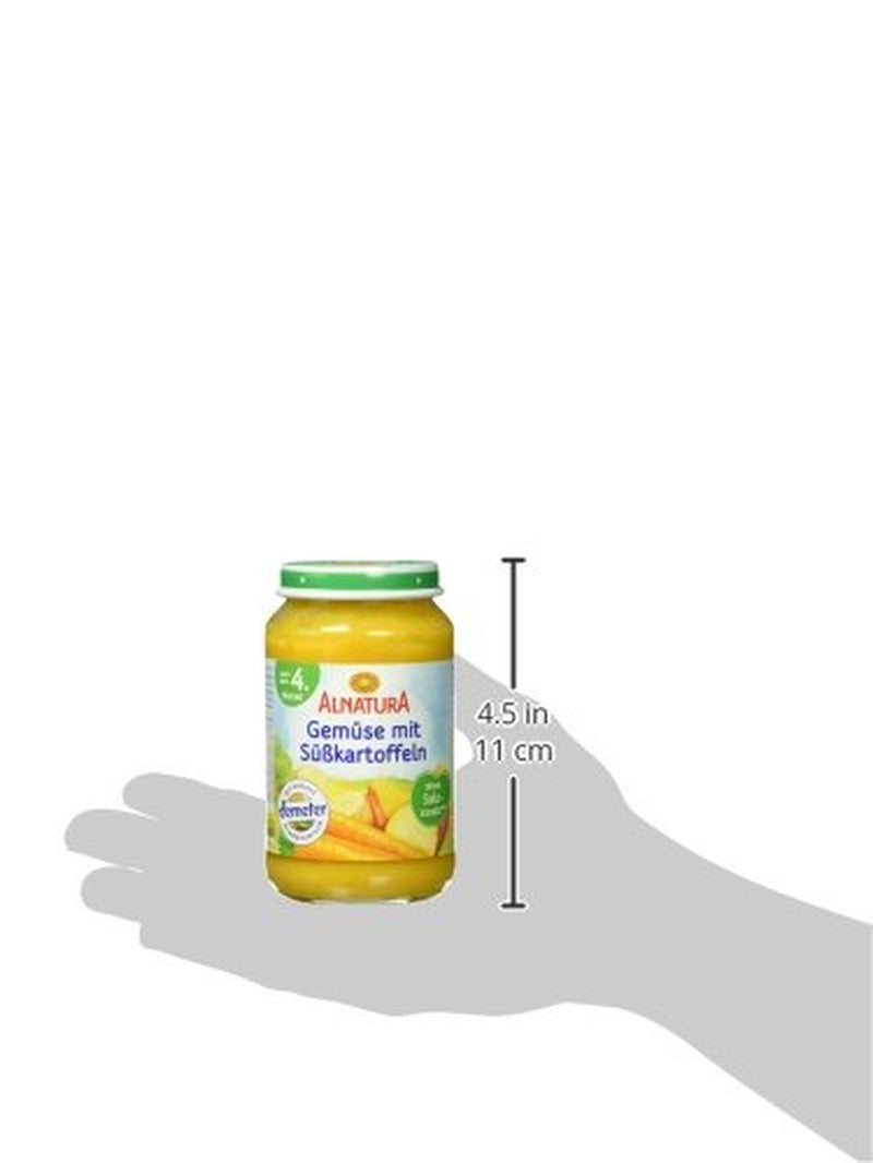 Bio zelenina s batáty, po 4 měsících, 190g