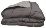 Poyet Motte Calgary Povlak na přikrývku Polyester Ocel/Stříbro, Polyester, Ocel/Stříbro, 220X160X1 Cm Přikrývky a přikrývky Naty Shop 200X200X1 Cm