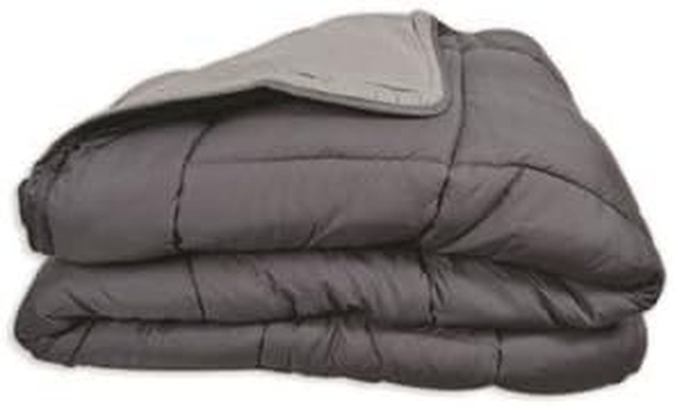 Poyet Motte Calgary Povlak na přikrývku Polyester Ocel/Stříbro, Polyester, Ocel/Stříbro, 220X160X1 Cm Přikrývky a přikrývky Naty Shop 200X200X1 Cm