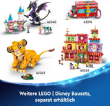 LEGO Ç€ Disney Simba, mládě lvího krále, stavebnice pro děti, fantasy Hrací sada s postavičkou lva, skvělý tip na dárek pro dívky a chlapce od 6 let, dětská hračka 43243 Stavebnice Beuche den LEGO-Store