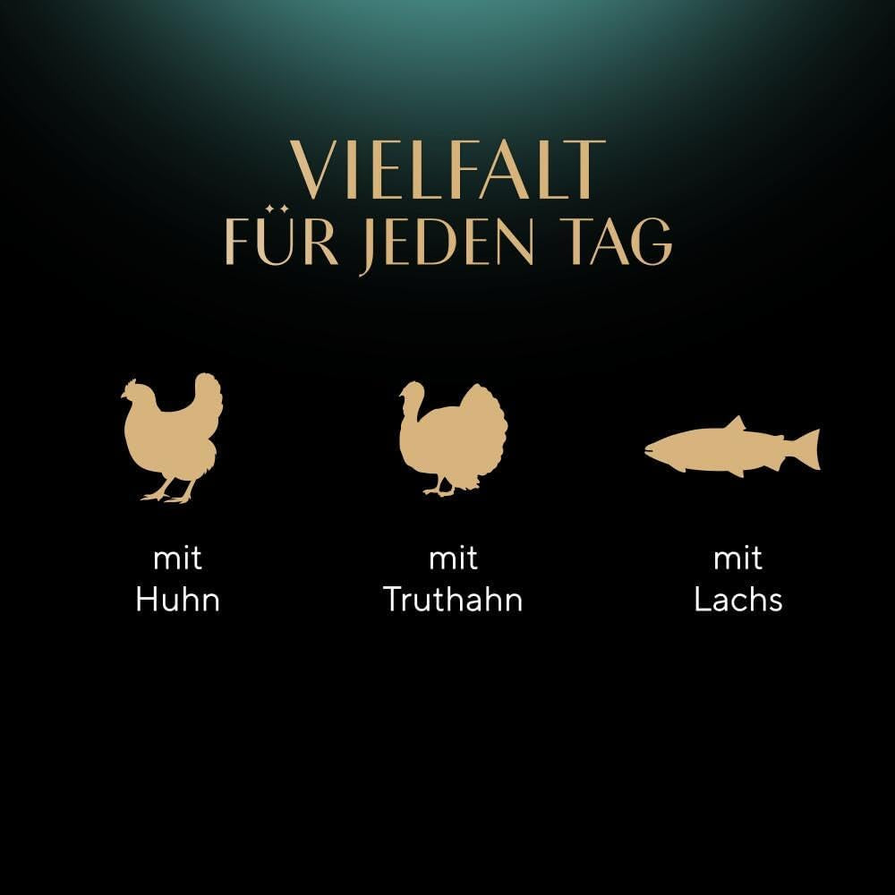 Sheba Portion Pouches Mokré krmivo pro kočky, multipack Fresh & Fine v omáčce s MSC kuřecím masem a lososem, 6x6x50g - Jemná jídla pro kočky v omáčce