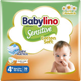Pleny pro citlivá miminka, velikost 7, extra velké plus (+15 kg), 14 kusů