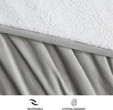 UGG 01465 Bliss Sherpa Throw Deka Plně oboustranná na pohovku nebo postel Lze prát v pračce Snadná údržba Měkké plyšové nadrozměrné luxusní deky 178 X 127 cm Seal Naty Shop Peřiny a přikrývky
