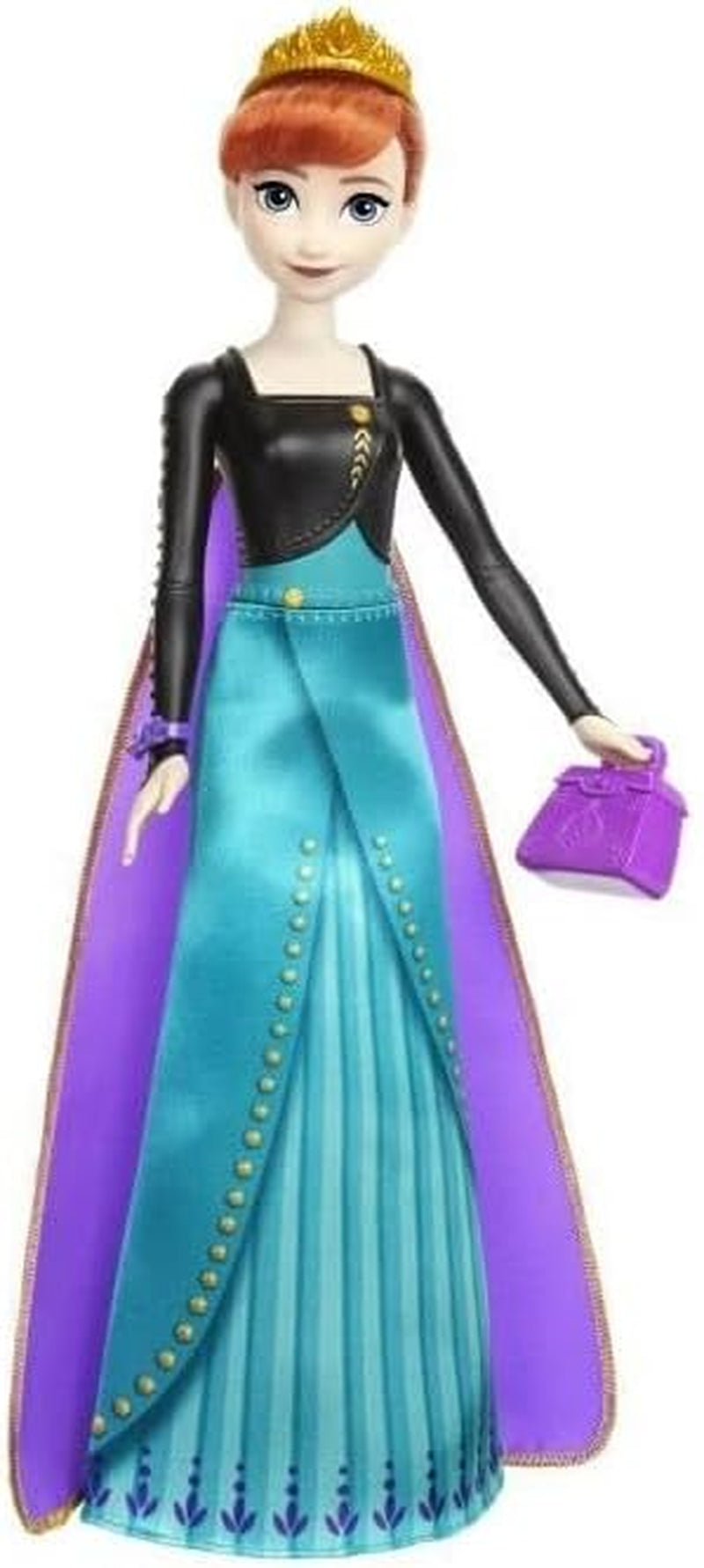 Mattel Disney Sada módních panenek Ledová královna Anna, Spin & Reveal s 11 překvapeními, včetně 5 doplňků, 5 samolepek a scénky, inspirované Disneyho filmem, HXD27 Naty Shop Dolls